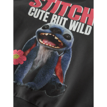 NAME IT Sweatshirt Jyni Stitch Black Oyster